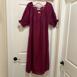 HolyClothing Maxi Tunic Dress Limited Deadly Nightshade
